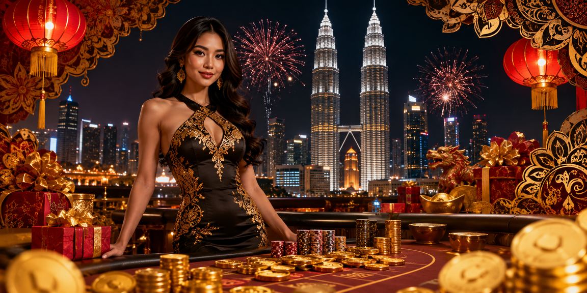 Pengguna Malaysia berbusana batik menikmati hiburan kasino dalam talian di platform 170 Kuala Lumpur