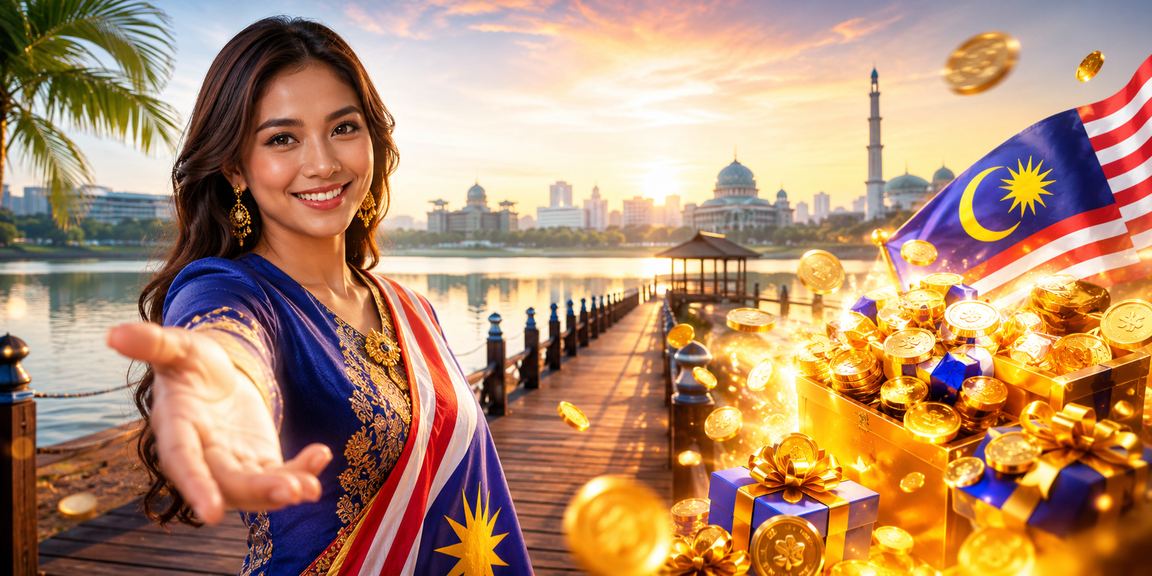 Pengguna Malaysia di Putrajaya membuat deposit ke akaun platform 170 secara dalam talian